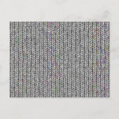 neutrale Strickerei Postkarte (Vorderseite)