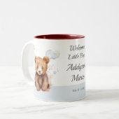 Neutrale Tasse des Niedlichen Bären (Vorderseite Links)