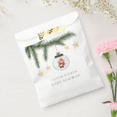 Neutrale Teddy Bear Winter Baby Dusche Geschenktütchen (Versiegelt)