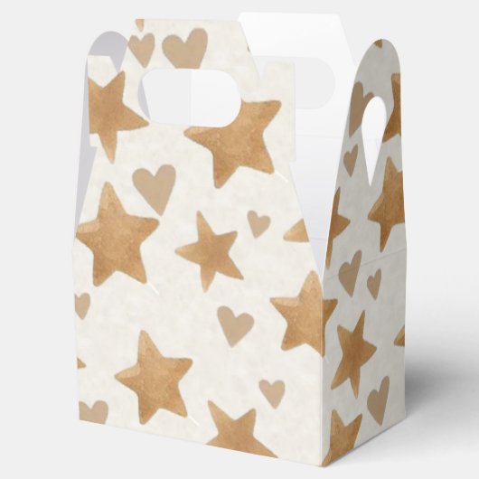 Neutrale Teddy-Gender-Offenlegung Geschenkschachtel (Geöffnet)