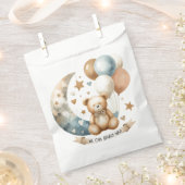 Neutrale Teddy-Gender-Offenlegung Geschenktütchen (Ausgeschnitten)