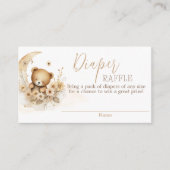 Neutrale Teddybärenkarte Begleitkarte (Vorderseite)