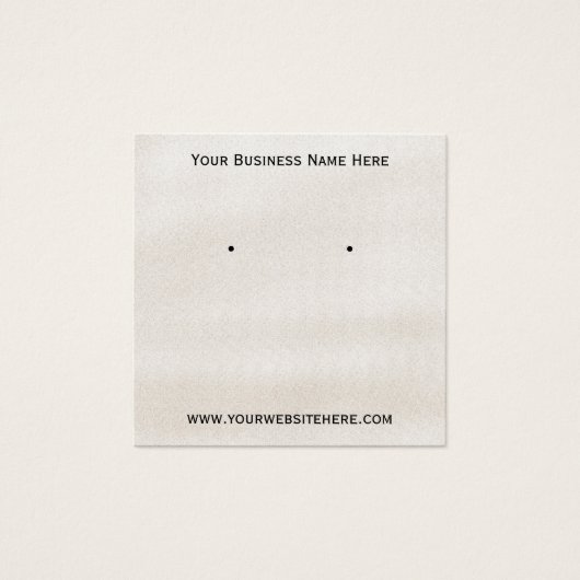 Neutrale Textur-Schmuckdisplay (Vorderseite)