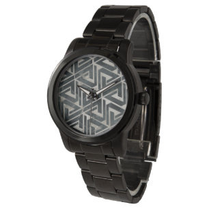 Neutrale Tile Collection - Geometrisch Armbanduhr