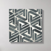 Neutrale Tile Collection - Geometrisch Leinwanddruck (Vorderseite)