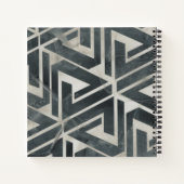 Neutrale Tile Collection - Geometrisch Notizblock (Rückseite)