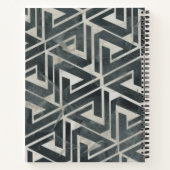 Neutrale Tile Collection - Geometrisch Notizblock (Rückseite)