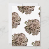 Neutrale Töne Einladung (Rückseite)