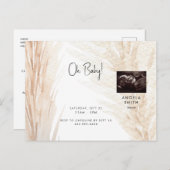 Neutrale Ultraschalldusche Einladung Postkarte (Vorne/Hinten)