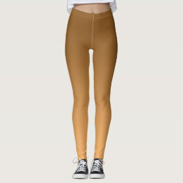 Neutrale und schlichte Steigung golden Leggings