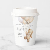 Neutrale Vorwartung für das Geschlecht moderne Dus Pappbecher (Rückseite)