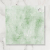 Neutrale Weihnachtsdusche für Geschlechter Geschenkanhänger (Rückseite)