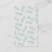 Neutrale Whimsical Baby Dusche Begleitkarte (Rückseite)