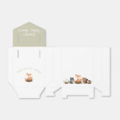 Neutrale Woodland-Baby-Dusche B Geschenkschachtel (Ungefaltet)