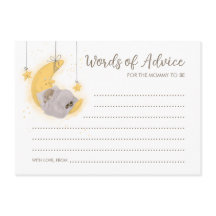 Neutrale Wörter der Beistandskarten für Bärenmonde