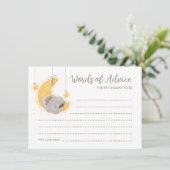 Neutrale Wörter der Beistandskarten für Bärenmonde Hinweiskarte (Stehend Vorderseite)