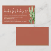 Neutrale Wüstenbücher für Kinder Begleitkarte (Vorne/Hinten)