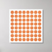 Neutrale Zest-Punkte Leinwanddruck (Vorderseite)