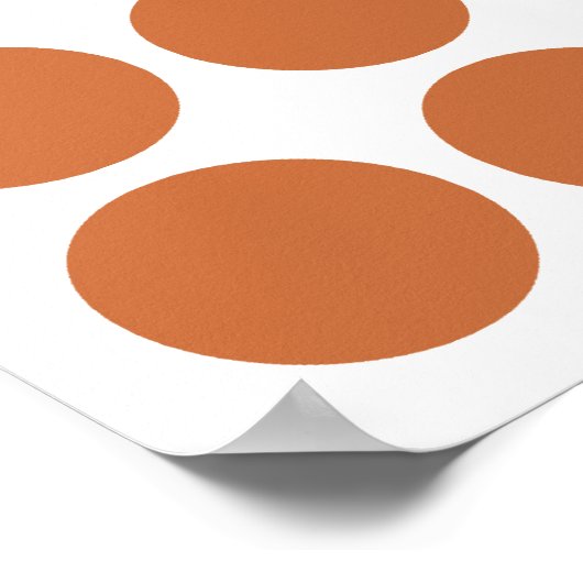 Neutrale Zest-Punkte Poster (Ecke)