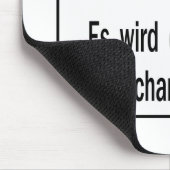 Neutrale Zone, Berliner Mauer, Deutschland-Zeichen Mousepad (Ecke)