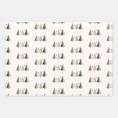 Neutraler Afrozentrischer Weihnachtsbaum für Stämm Geschenkpapier Set (Vorderseite 2)