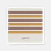 Neutraler Babyduschcocktail Serviette (Vorderseite)