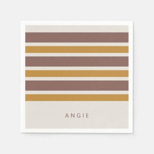 Neutraler Babyduschcocktail Serviette (Vorderseite)