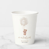 Neutraler Boho Gender können wir frühzeitig auf Ba Pappbecher (Rückseite)