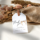 Neutraler Bow, der das Brautparty des Knotens verb Geschenkanhänger