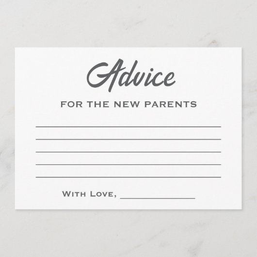 Neutraler Cloud Nine Baby Shower Teddy Bär Hinweiskarte (Vorderseite)