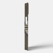 Neutraler Deko-Panel I Case-Mate iPhone Hülle (Rückseite / Rechts)