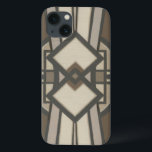 Neutraler Deko-Panel I iPhone 13 Hülle<br><div class="desc">Muster</div>