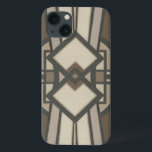 Neutraler Deko-Panel I iPhone 13 Hülle<br><div class="desc">Muster</div>