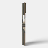 Neutraler Deko-Panel I Case-Mate iPhone Hülle (Rückseite / Rechts)