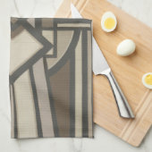 Neutraler Deko-Panel I Handtuch (Viertel Falte)