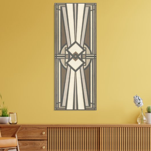 Neutraler Deko-Panel I Leinwanddruck (Insitu (Wohnzimmer))