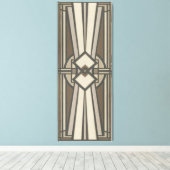 Neutraler Deko-Panel I Leinwanddruck (Insitu (Holzboden))