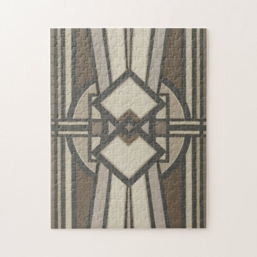 Neutraler Deko-Panel I Puzzle (Vertikal)