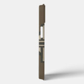 Neutraler Deko-Panel II Case-Mate iPhone Hülle (Rückseite / Rechts)