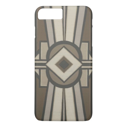 Neutraler Deko-Panel II Case-Mate iPhone Hülle (Rückseite)