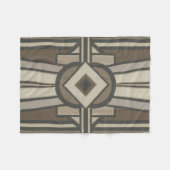 Neutraler Deko-Panel II Fleecedecke (Vorderseite (Horizontal))