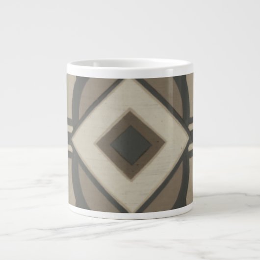 Neutraler Deko-Panel II Jumbo-Tasse (Vorderseite)