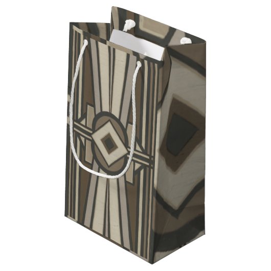 Neutraler Deko-Panel II Kleine Geschenktüte (Rückseite Schrägansicht)