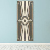 Neutraler Deko-Panel II Leinwanddruck (Insitu (Holzboden))