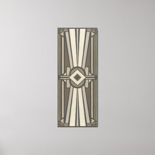 Neutraler Deko-Panel II Leinwanddruck (Vorderseite)