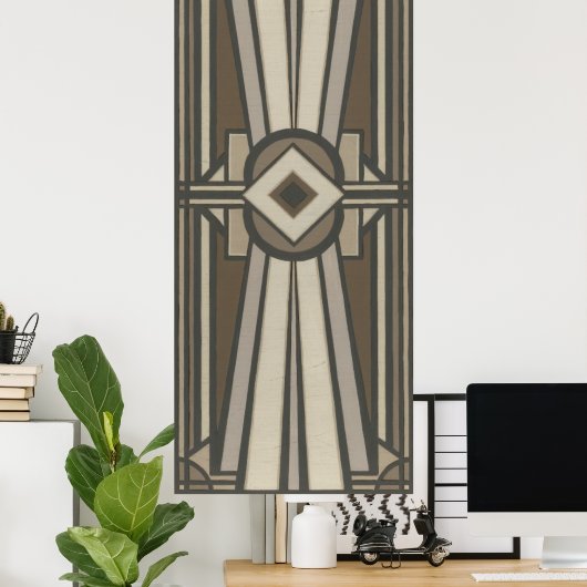 Neutraler Deko-Panel II Poster (Heimbüro)