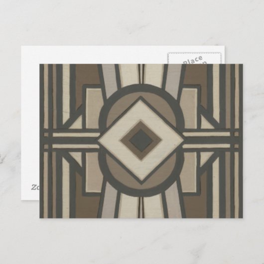 Neutraler Deko-Panel II Postkarte (Vorne/Hinten)