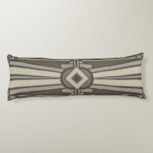 Neutraler Deko-Panel II Seitenschläferkissen (Rückseite)