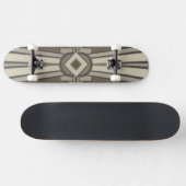 Neutraler Deko-Panel II Skateboard (Horizontal)