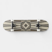 Neutraler Deko-Panel II Skateboard (Horizontal)